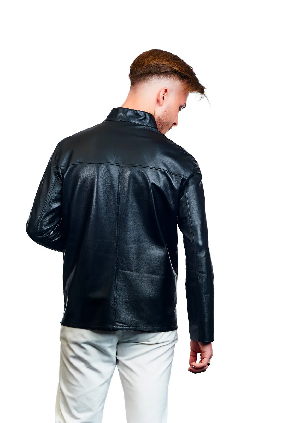 Hector Reversible Leather Jacket