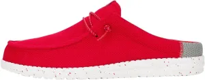 HEYDUDE Wally Slip Varsity Red/Grey Size 13, Men’s Shoes, Slip-on Mules, Comfortable & Light-Weight