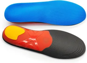 High Arch Support Insoles for Women and Men,Plantar Fasciitis Relief Shoe Insoles,Anti Odor Arch Support Orthotics Insoles for Arch Pain ((M) 8.5-10.5MEN/9.5-11.5WOMEN)