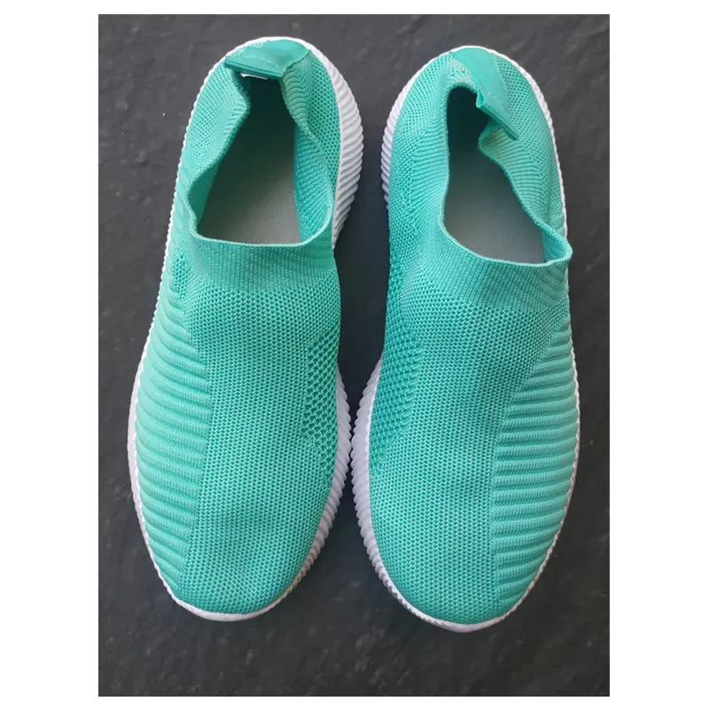 High Quality Women's Vulcanized Slip-On Sneakers: Comfortable Loafers