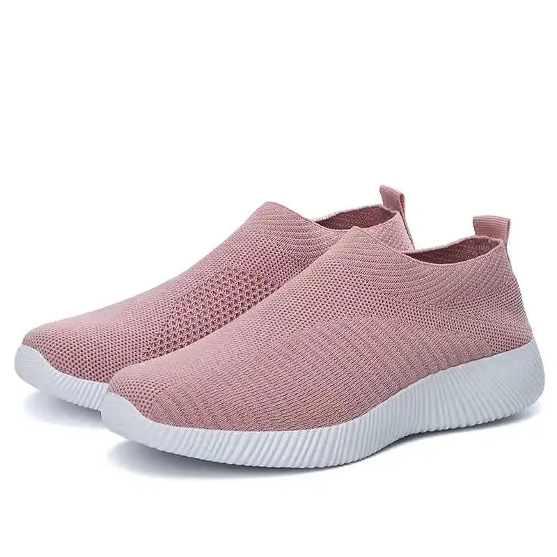 High Quality Women's Vulcanized Slip-On Sneakers: Comfortable Loafers