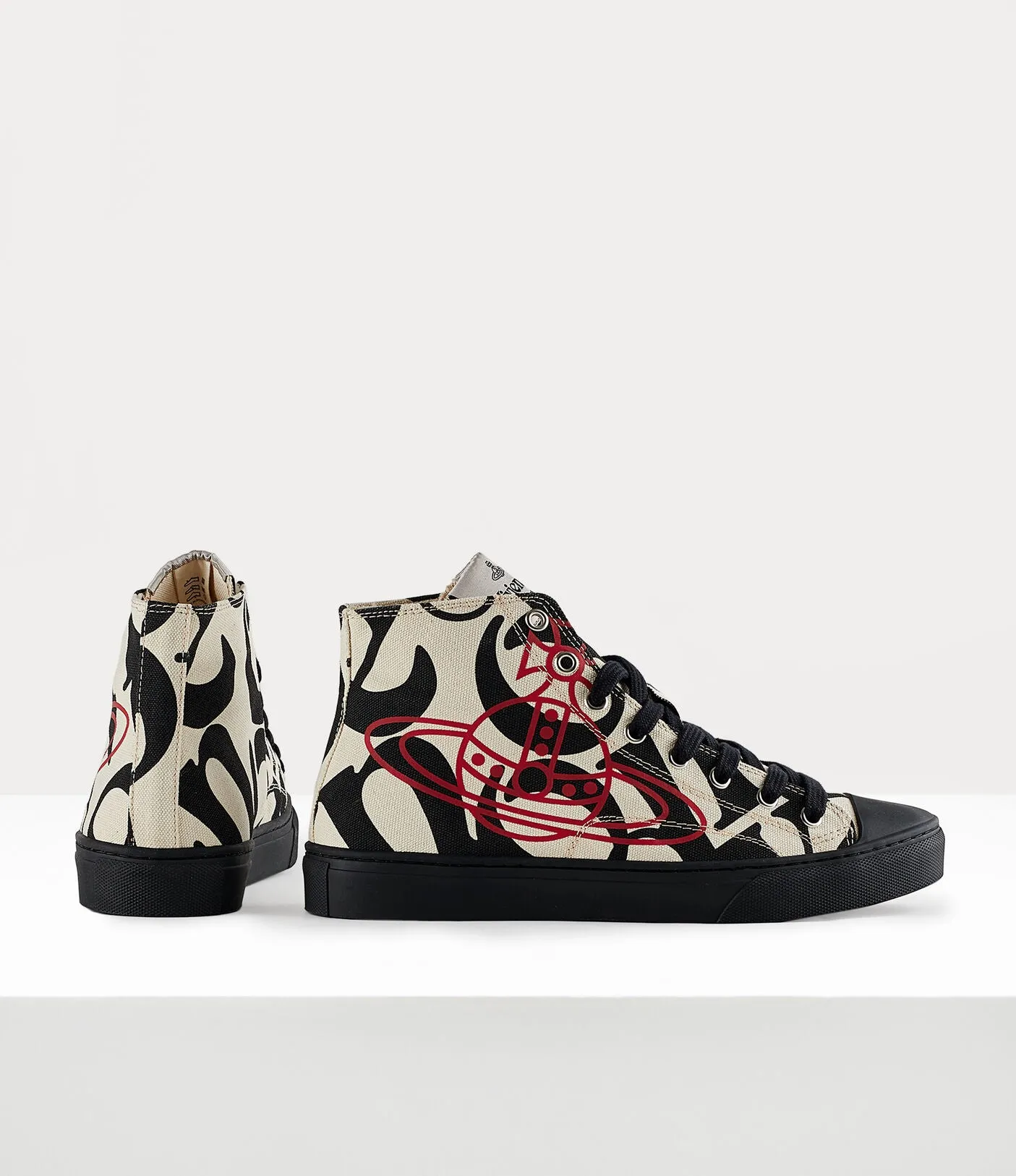 High top PLIMSOL Greggio WORDS print all over