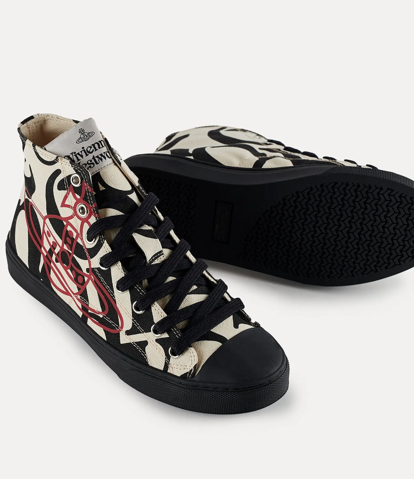 High top PLIMSOL Greggio WORDS print all over