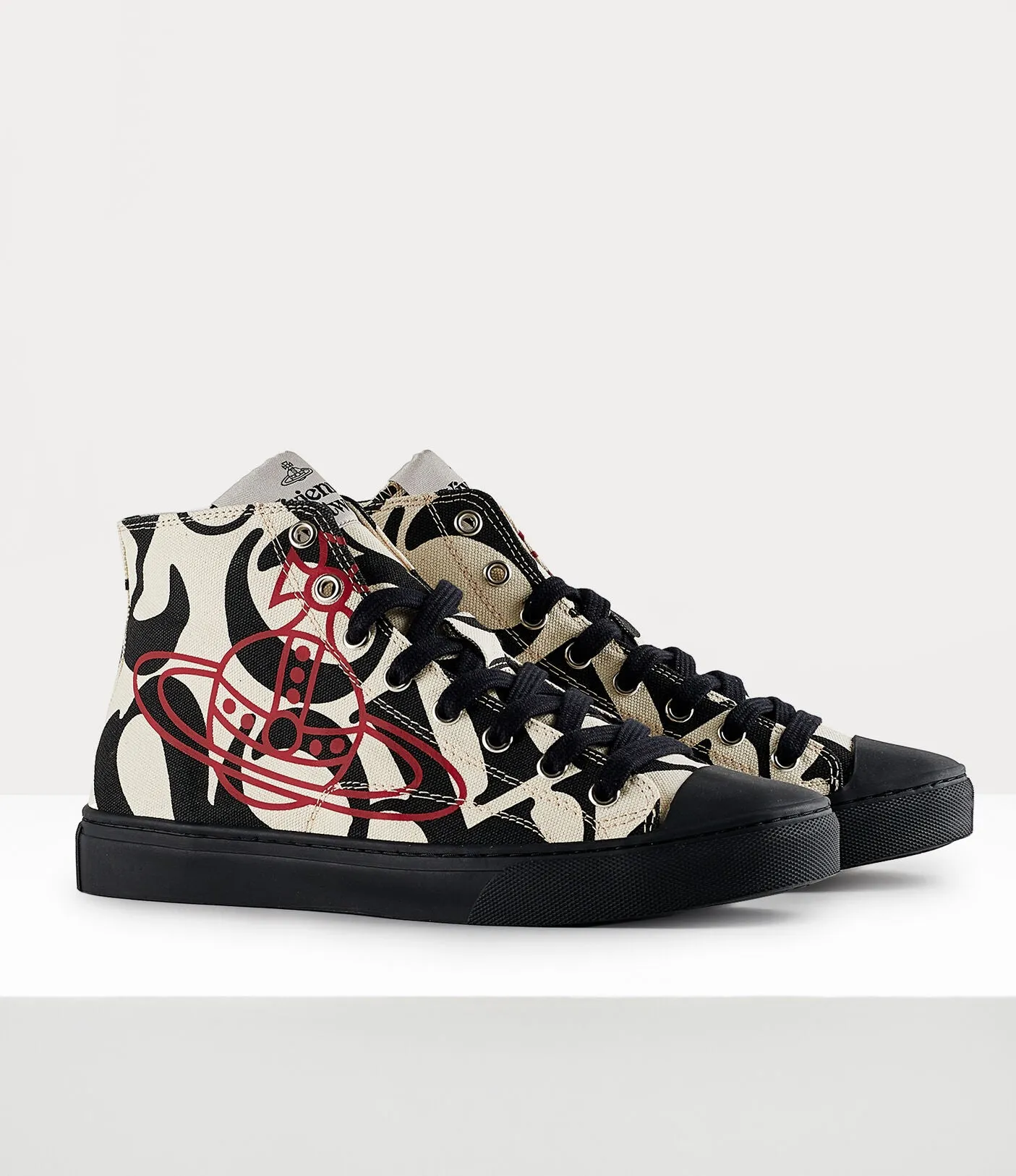 High top PLIMSOL Greggio WORDS print all over
