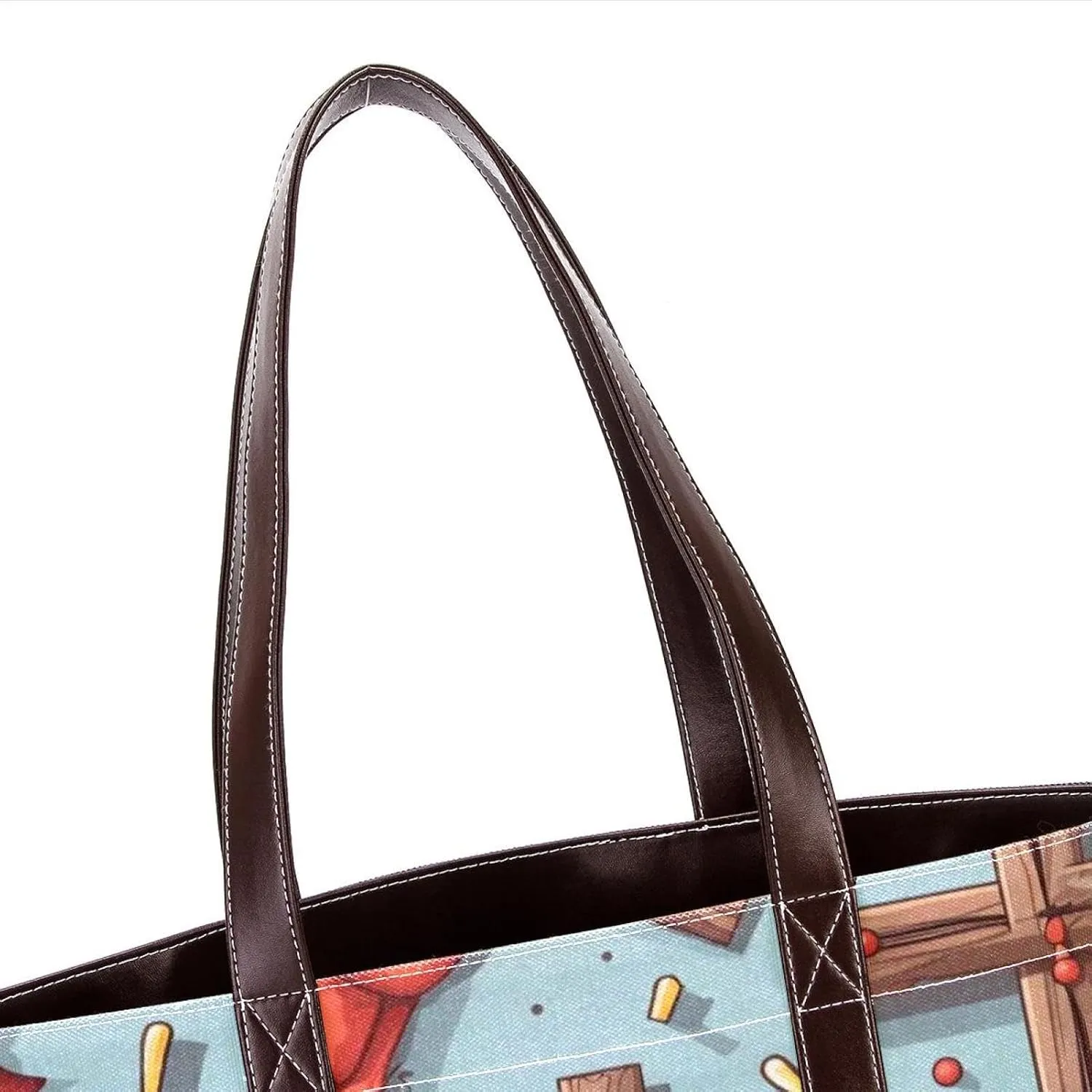 Holy Easter Cross-1068 Shoulder Purses for Women Large Soft Washed Leather Purses and Durable Handbags