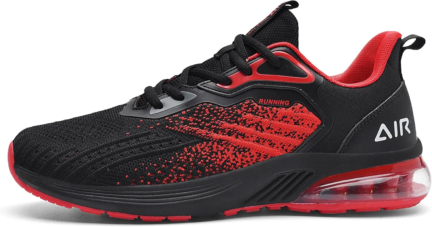 IIV Mens Air Running Shoes Casual Tennis Walking Athletic Gym Fashion Lightweight Slip On Sneakers