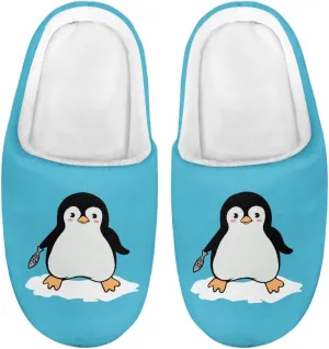 INSTANTARTS Girls Slippers Slip-on Lightweight Soft House Slipper Non-slip Breathable Fuzzy Fluffy Bedroom Flats