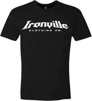 Ironville Branded Logo Weightlifting Soft Blend T Shirt
