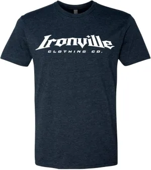 Ironville Branded Logo Weightlifting Soft Blend T Shirt