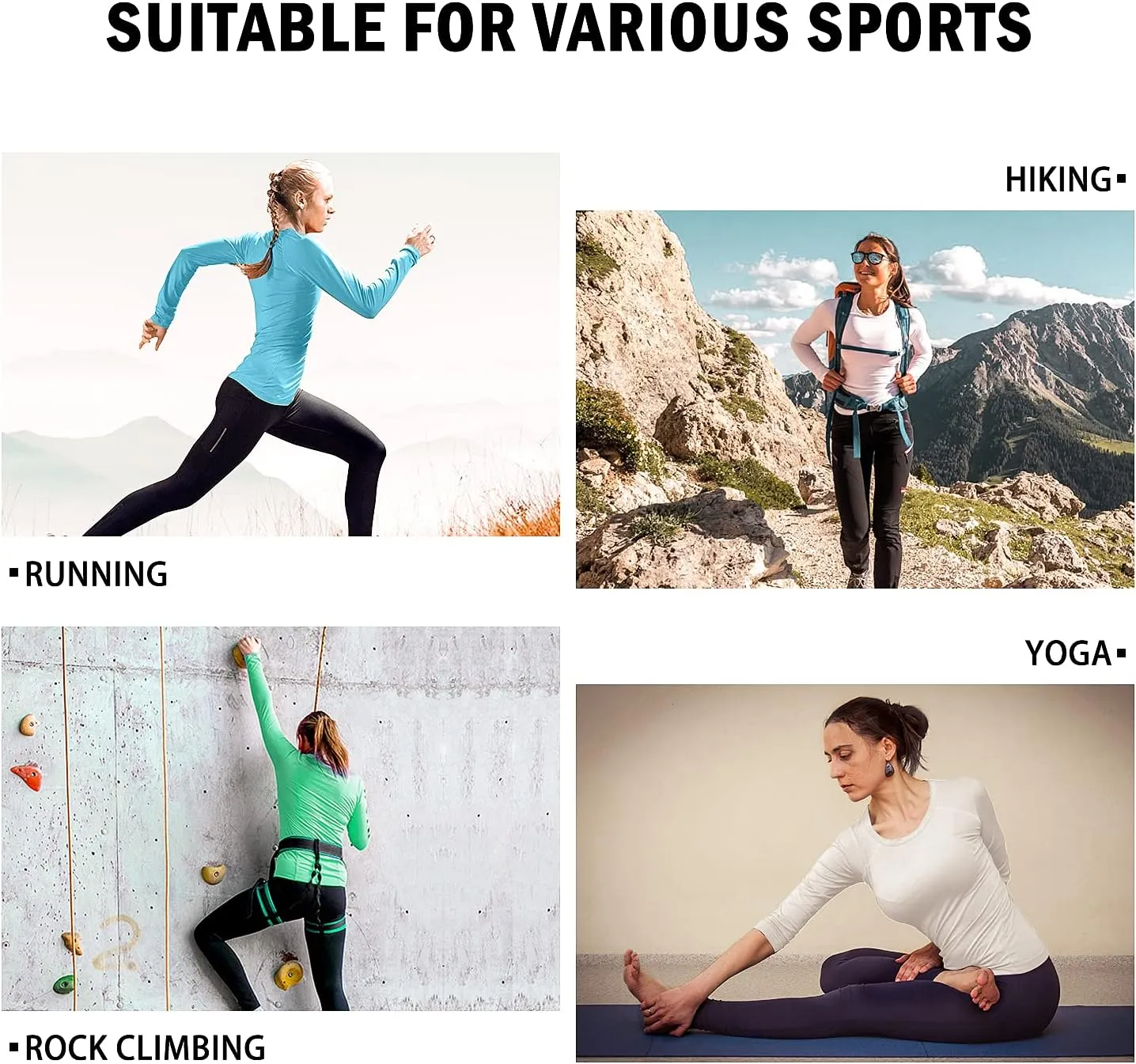 isnowood Women's Sun Protection Long Sleeve Shirts, UPF 50  UV Swim Rash Guard Shirt, Lightweight Workout Hiking Running Tops