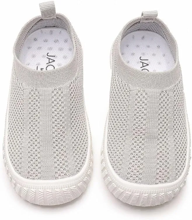 Jack & Lily Baby, Toddler & Kids Walking Shoes – Non-Slip, Washable Slip-On Sneakers for Boys & Girls – Indoor & Outdoor Use