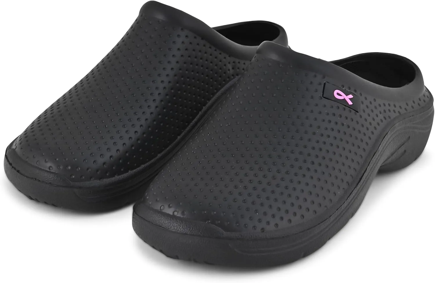 JEFFRICO Breathable Clogs for Women - Lightweight Slip-On Garden, Nursing & Work Shoes with Arch Support - Work Clogs Comfortable EVA Footwear