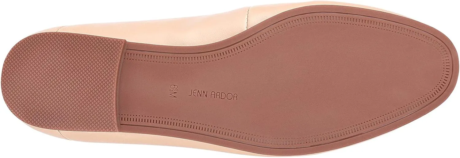 JENN ARDOR Loafers for Women Flats Shoes Womens Penny Loafers Slip On Pointed Toe Comfortable Office Work Driving Flats Fashion Dress Shoes for Women