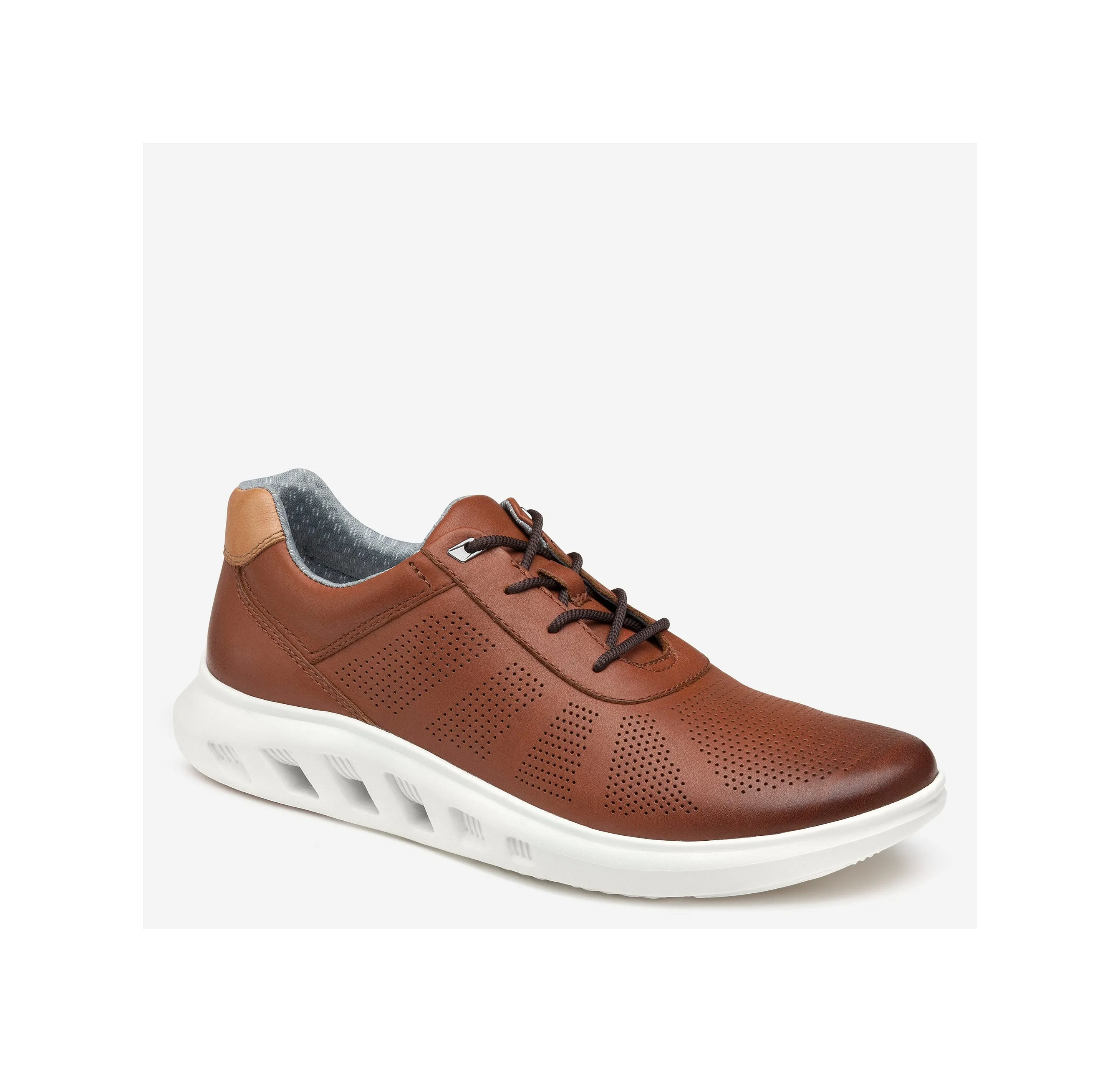 Johnston & Murphy - Activate U-Throat - Tan Full Grain Leather