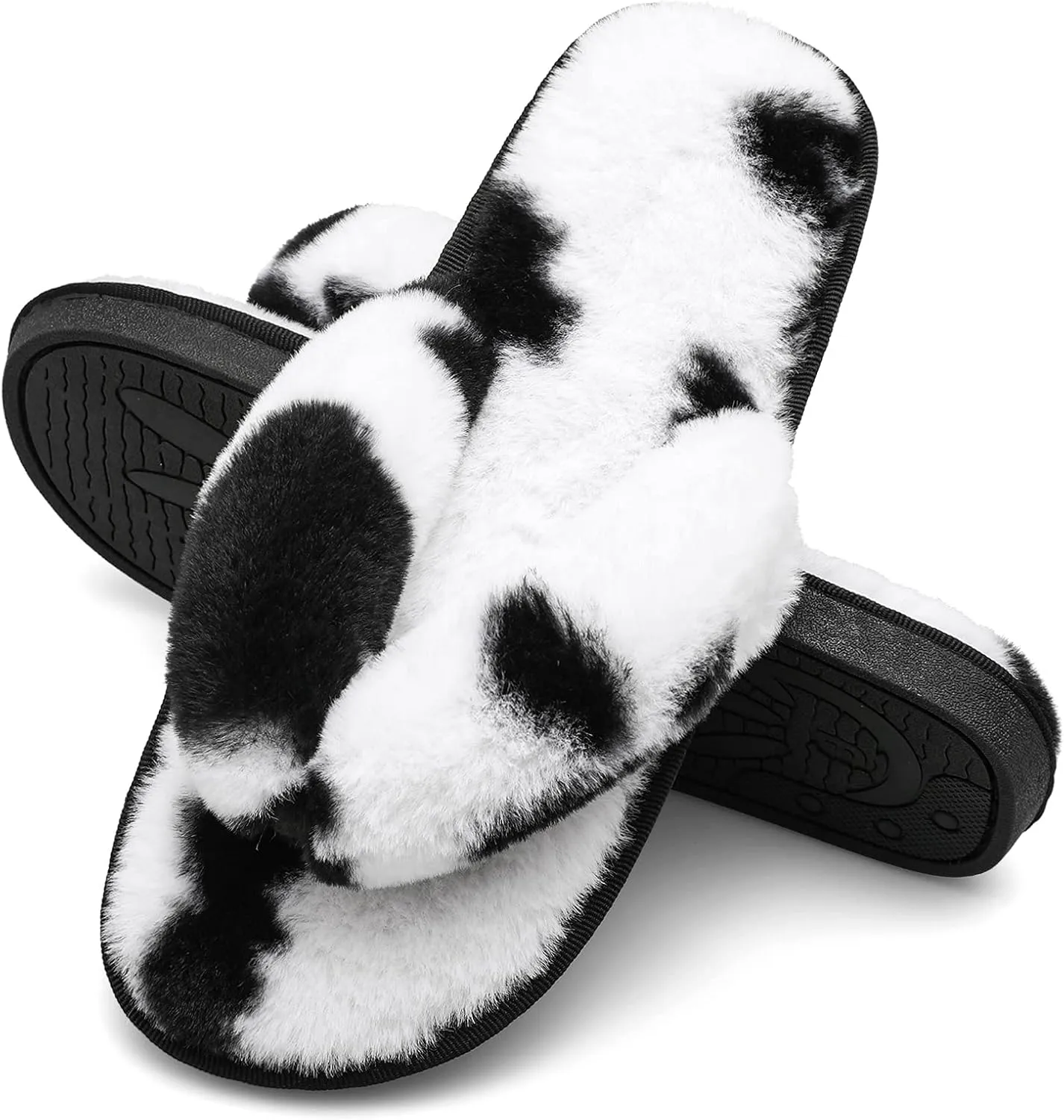 JOINFREE Women's Bedroom Slippers Comfort Four Season Classy Indoor Spa Slide Shoes