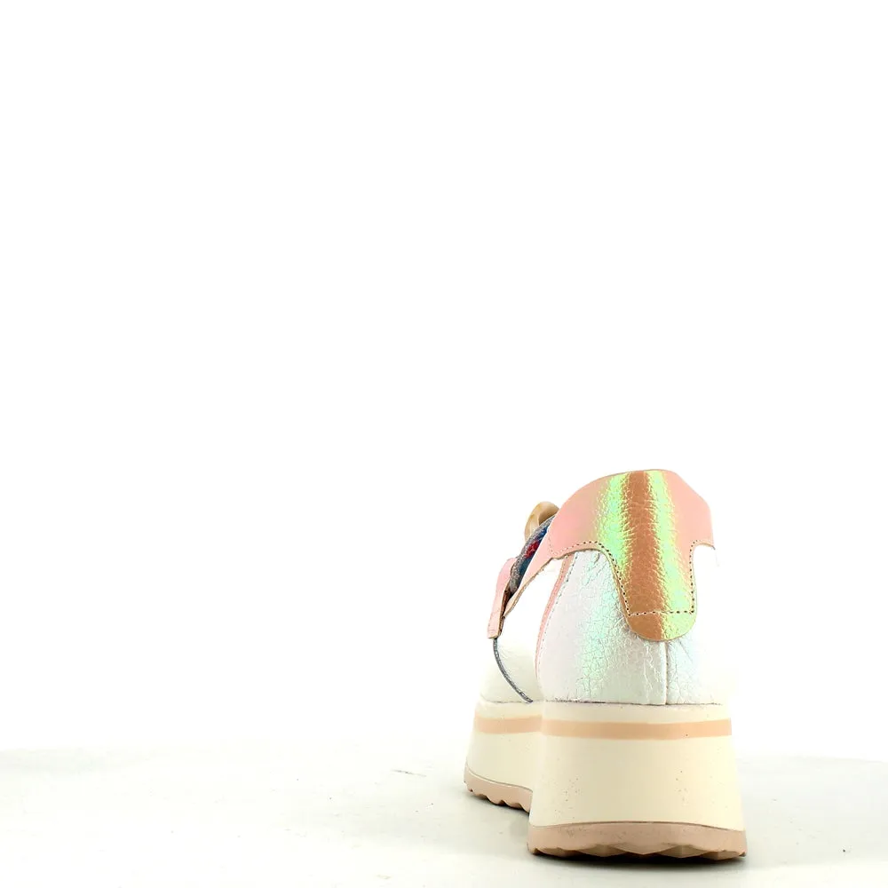 Jose Saenz Wedge Loafer Ice