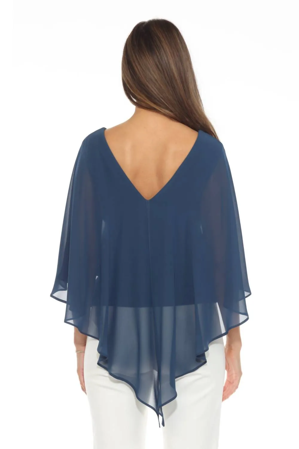 Joseph Ribkoff - Lightweight Chiffon Layered Blouse