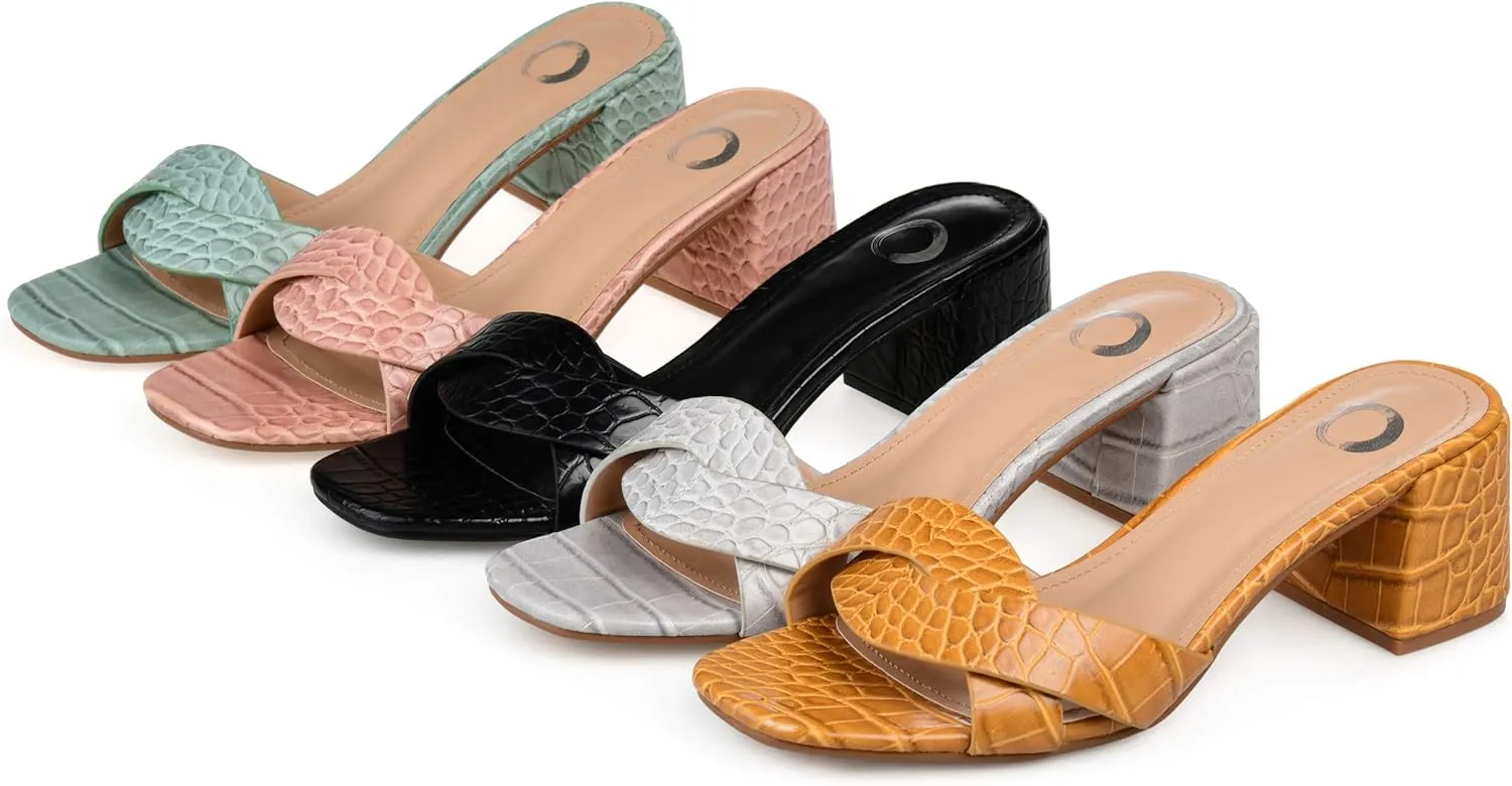 Journee Collection Women's Slide Pumps
