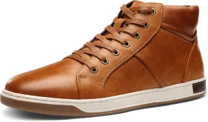 Jousen Men's Casual Shoes High Top Fashion Sneaker Lightweight Men Boots Shoes