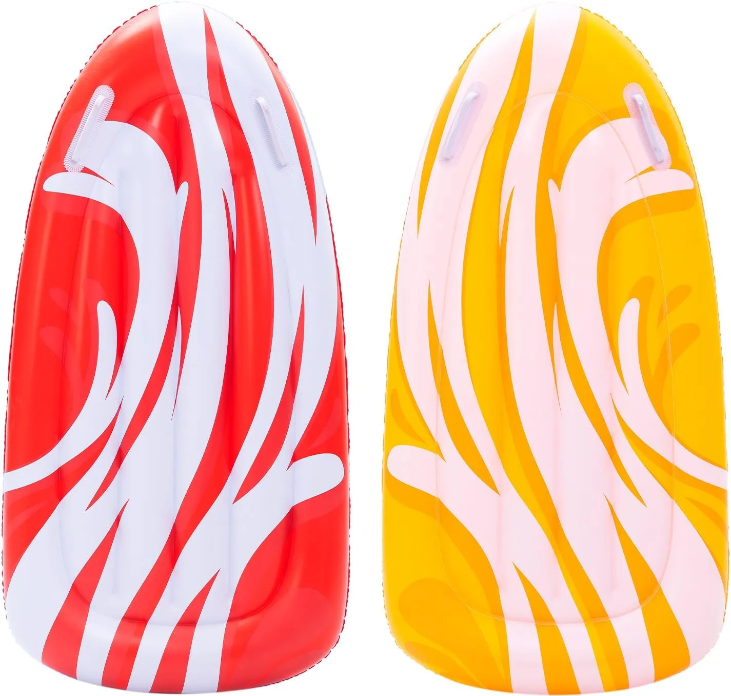 JOYIN 2 Pack Inflatable Body Boards for Water Slides, Body Board for Slip Slide, Swimming Pool Floating Learn to Swim, Summer Water Fun Toy for Kids and Toddlers