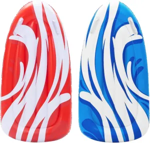 JOYIN 2 Pack Inflatable Body Boards for Water Slides, Body Board for Slip Slide, Swimming Pool Floating Learn to Swim, Summer Water Fun Toy for Kids and Toddlers