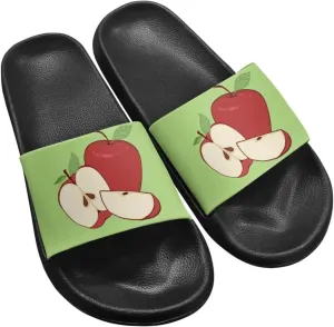 JoyLamoria Fruit Pattern Sandals House Slides Women Cloud Slippers Cushioned Non Slip Indoor Outdoor Open Toe Comfy