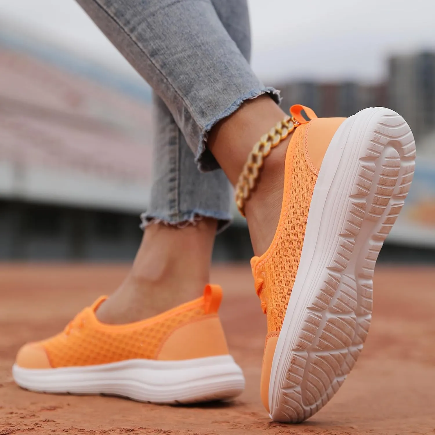 KCTRFSJ Women Kotsas Arch Support Orthopedic Shoes,Walkclouds Breathable Slip-On Flat Walking Shoes,Lightweight Breathable Non-Slip Low Top Casual Shoe