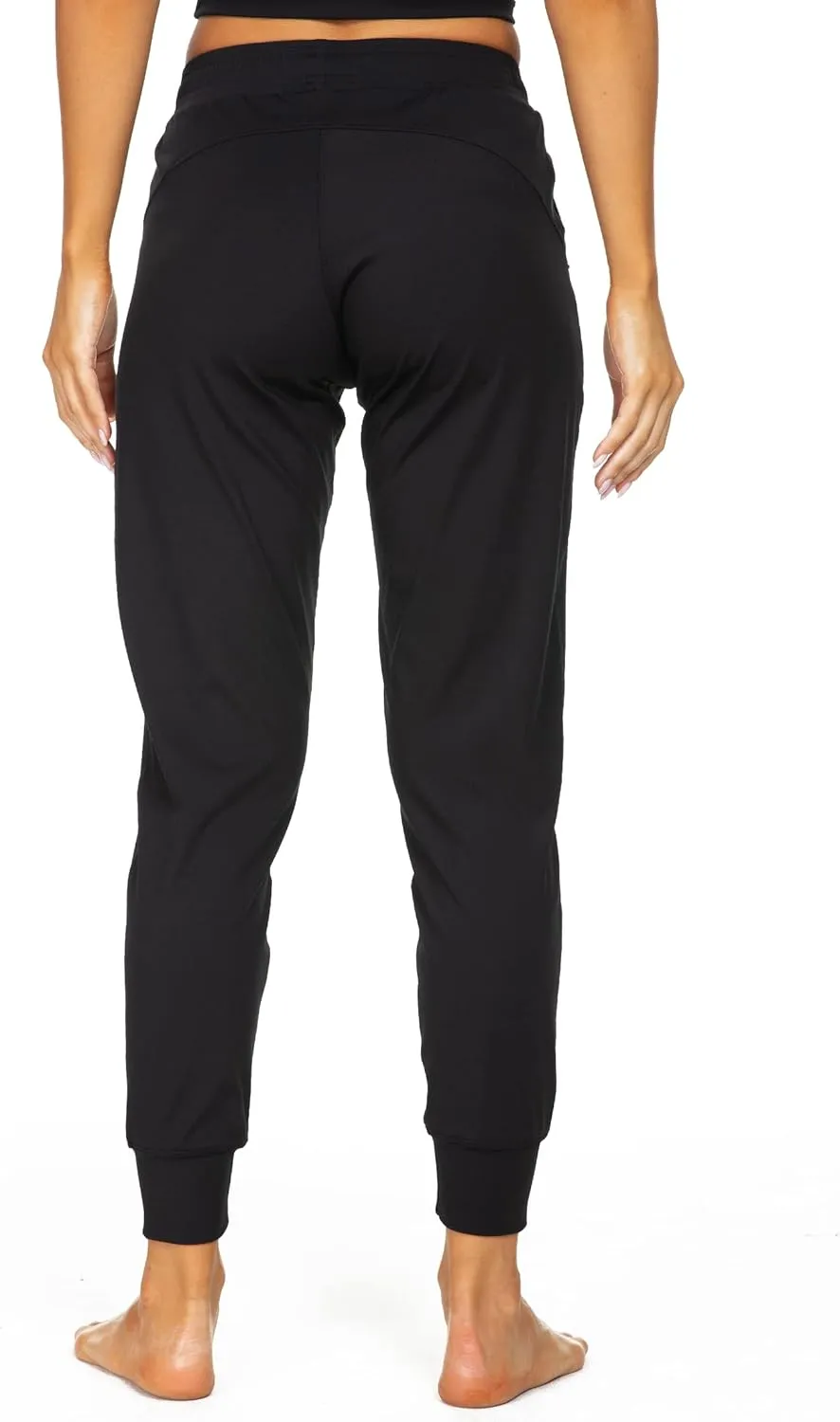 Kcutteyg Womens Joggers with Pockets, Lightweight Quick Dry Athletic Workout Soft Pants for Gym, Yoga, Running
