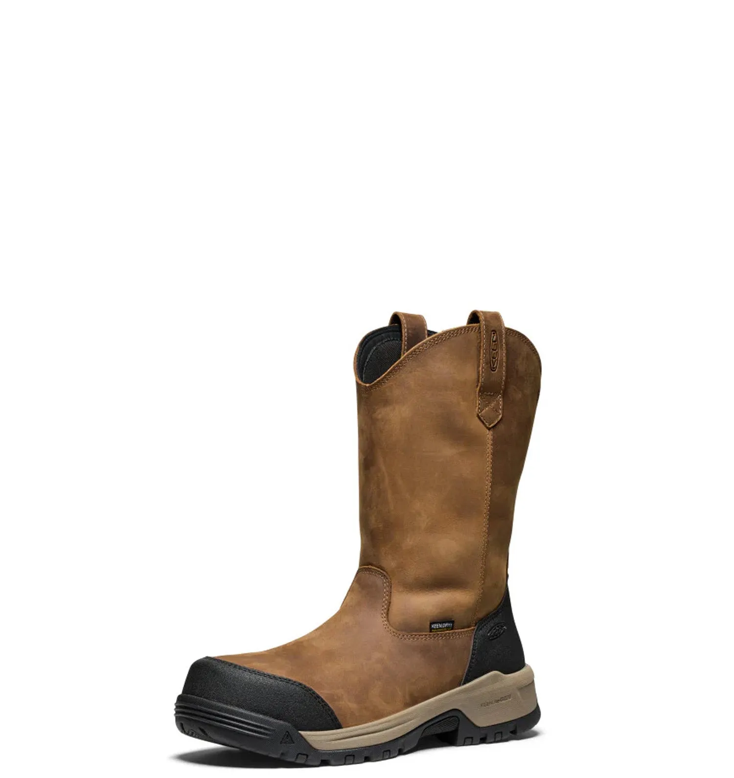KEEN Utility Men's Evanston Waterproof EH 11" Comp Toe Wellington Boot