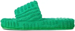 keleimusi Womens Towel Fabric Slipper Thick Sole Round Toe Strap Slide Sandals Shoes