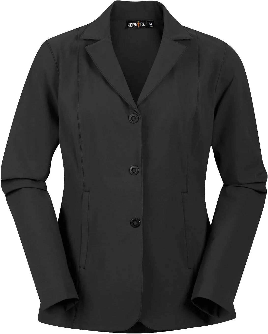 Kerrits Women's Equestrian Stretch Competitor Coat – 3-Snap, Lightweight English Horse Show Jacket, Machine Wash