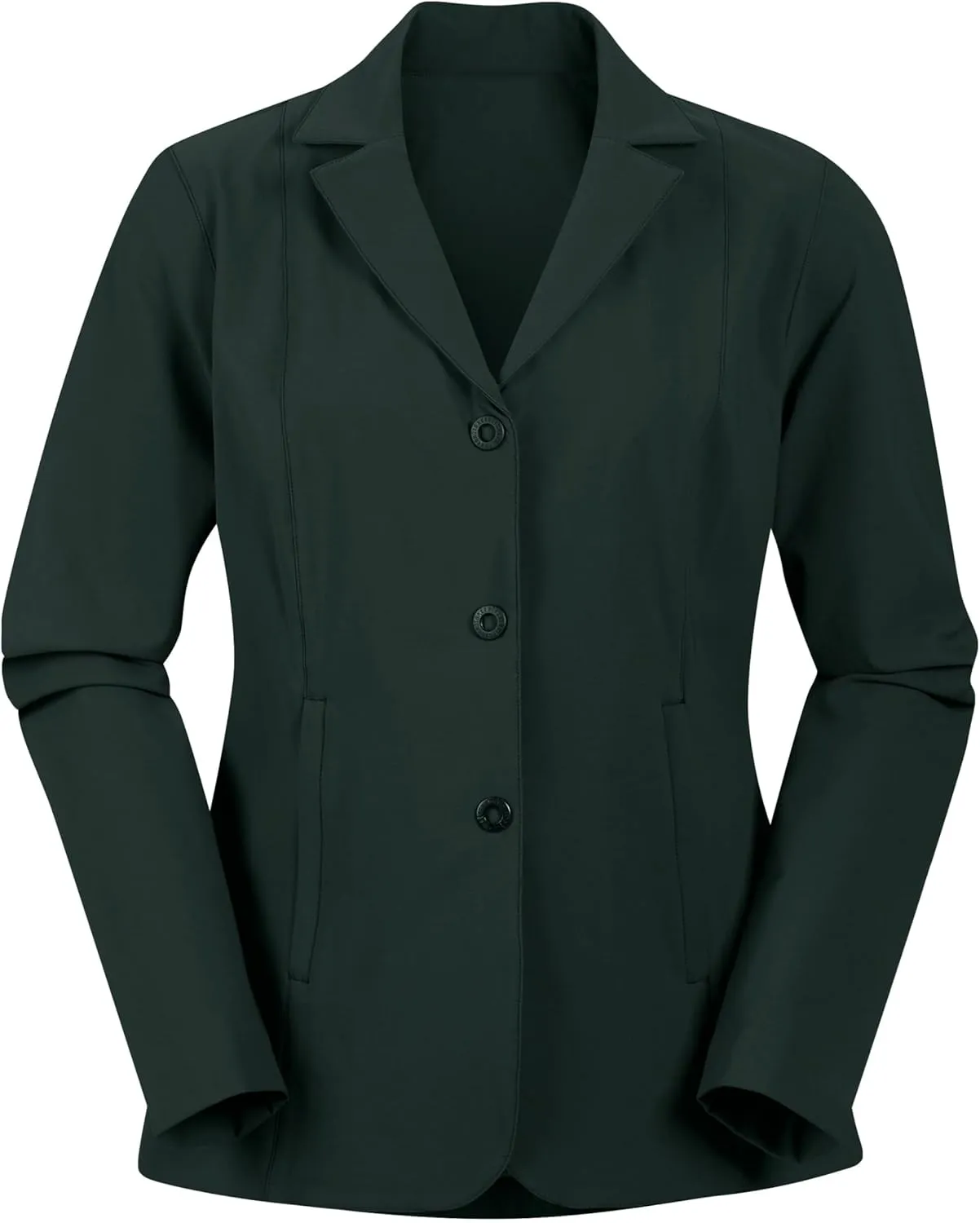 Kerrits Women's Equestrian Stretch Competitor Coat – 3-Snap, Lightweight English Horse Show Jacket, Machine Wash