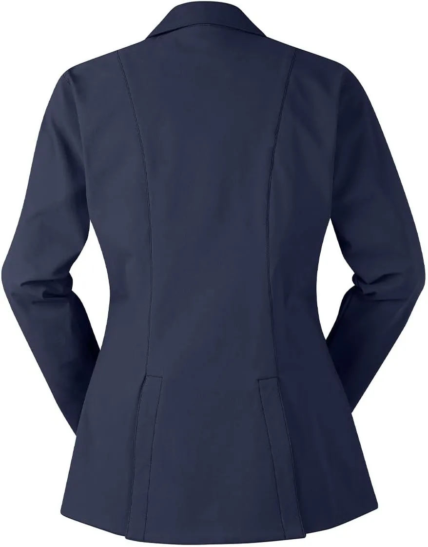 Kerrits Women's Equestrian Stretch Competitor Coat – 4-Snap, Lightweight English Horse Show Jacket, Machine Wash