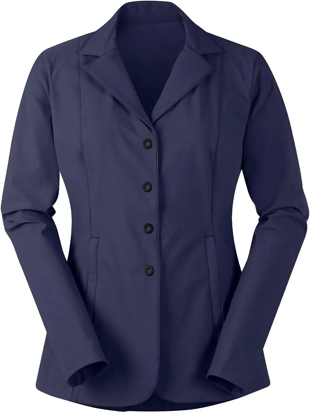 Kerrits Women's Equestrian Stretch Competitor Coat – 4-Snap, Lightweight English Horse Show Jacket, Machine Wash