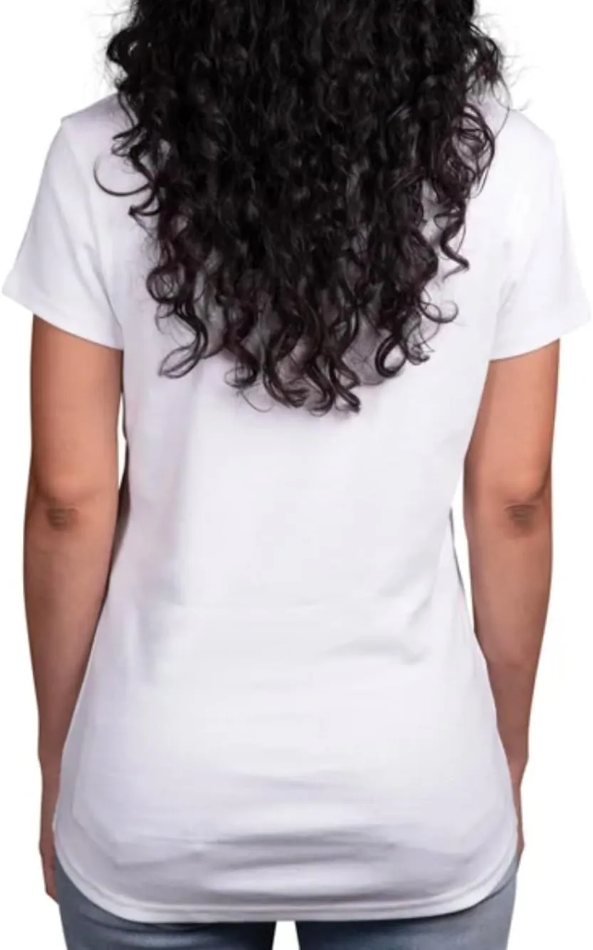 KIRKLAND Signature Women's Scoop Neck Short Sleeve Pima Cotton Tee