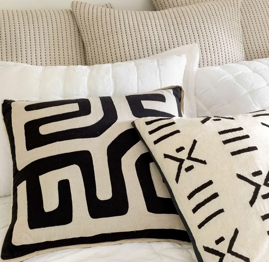 Kitale Embroidered Pillow
