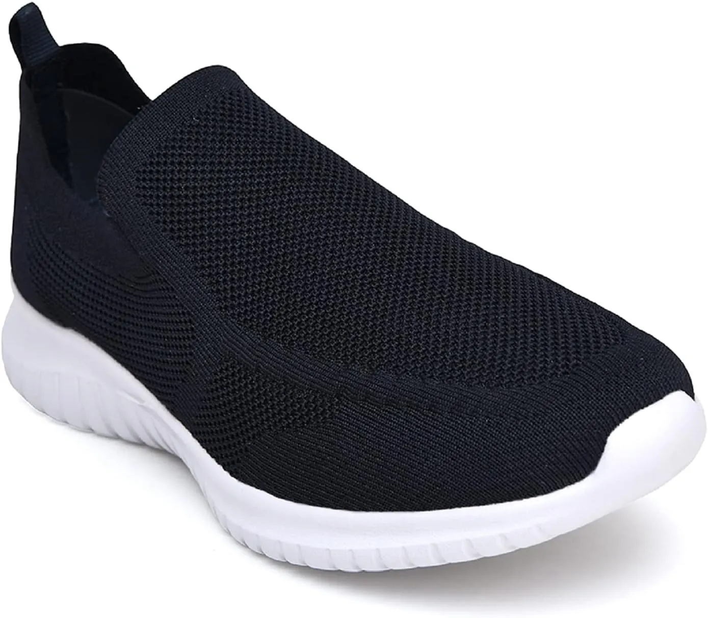 konhill Men's Breathable Tennis Shoes - Slip on Walking Casual Athletic Sneakers Shoes