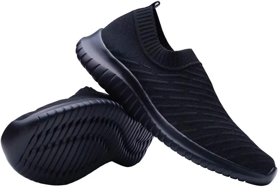konhill Women's Slip On Sneakers Non Slip Walking Shoes Breathable Mesh Work Casual Lightweight Tennis Workout Shoes