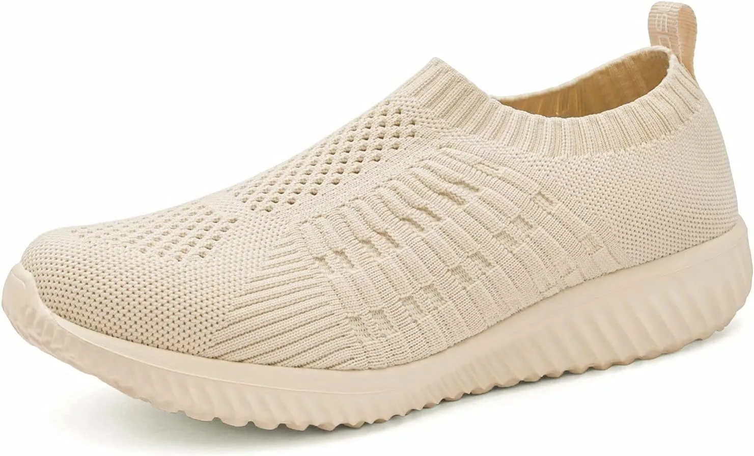 konhill Women's Slip On Walking Shoes Breathable Mesh Sneakers Work Casual Tennis Shoes