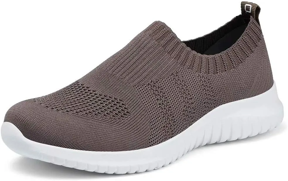 konhill Women's Walking Tennis Shoes - Lightweight Athletic Casual Gym Slip on Sneakers