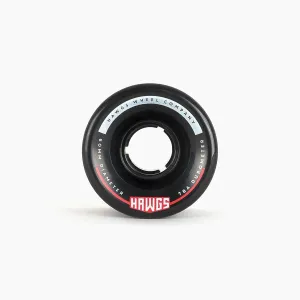 Landyachtz Chubby Hawgs Wheels 60mm 78a, Black