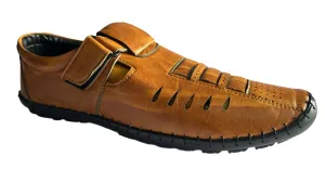 Leaf loafer sandal