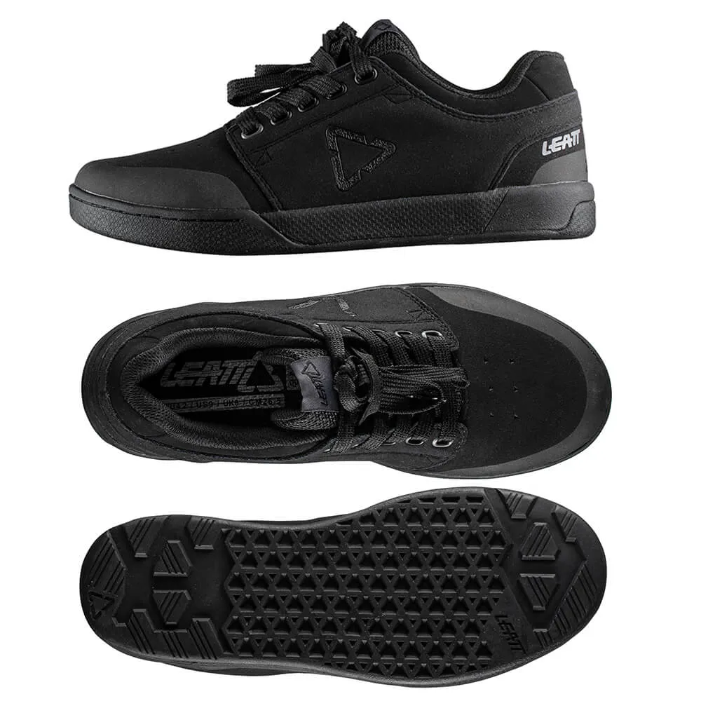 Leatt DBX 2.0 Flat Pedal Shoes - US 9.5 - Black