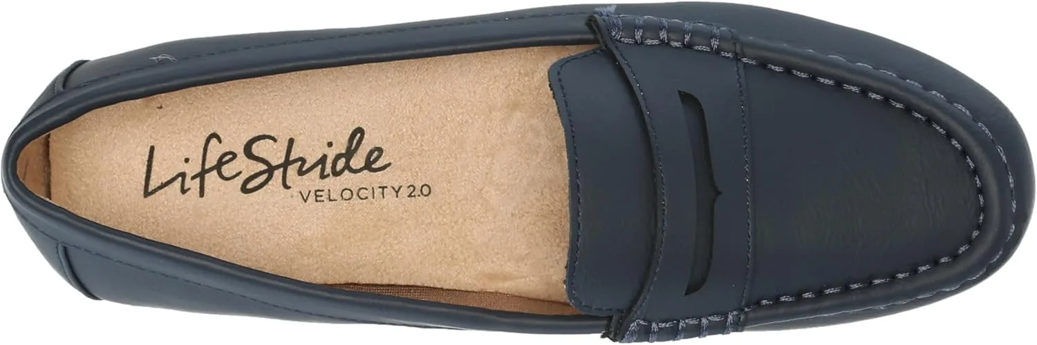 LifeStride Women's Riviera Slip on Loafers