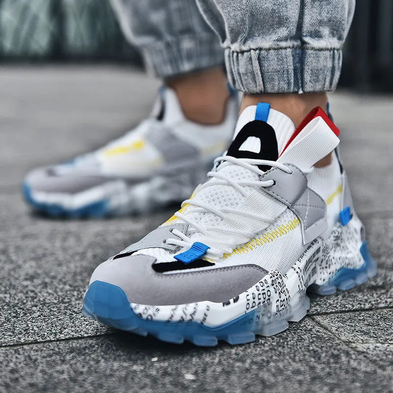 Lightweight flying knit sneakers