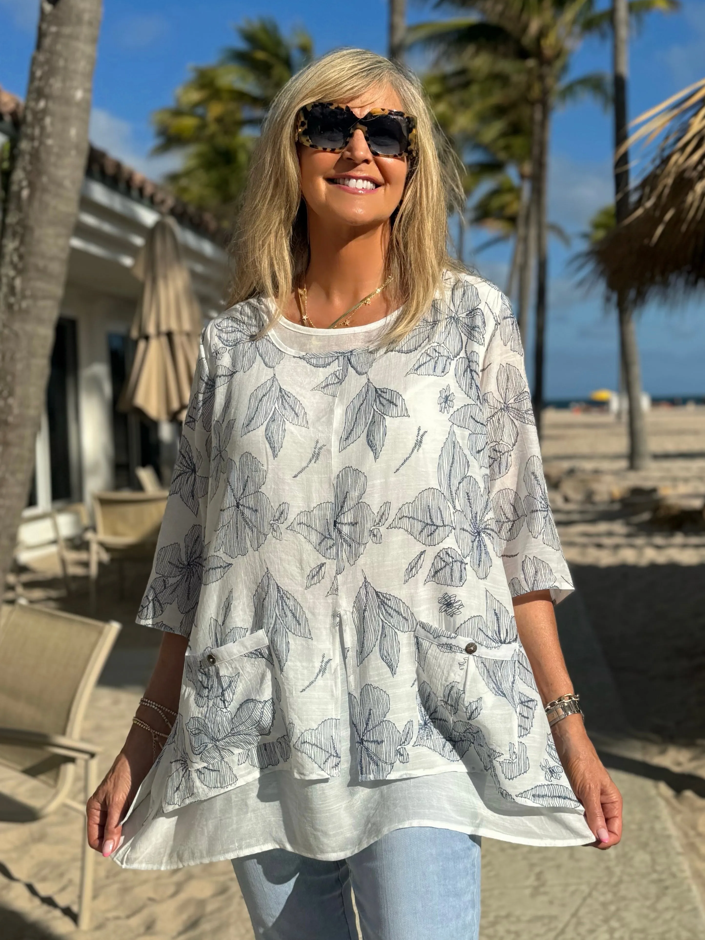 Lightweight Fooler Tunic Top | T756