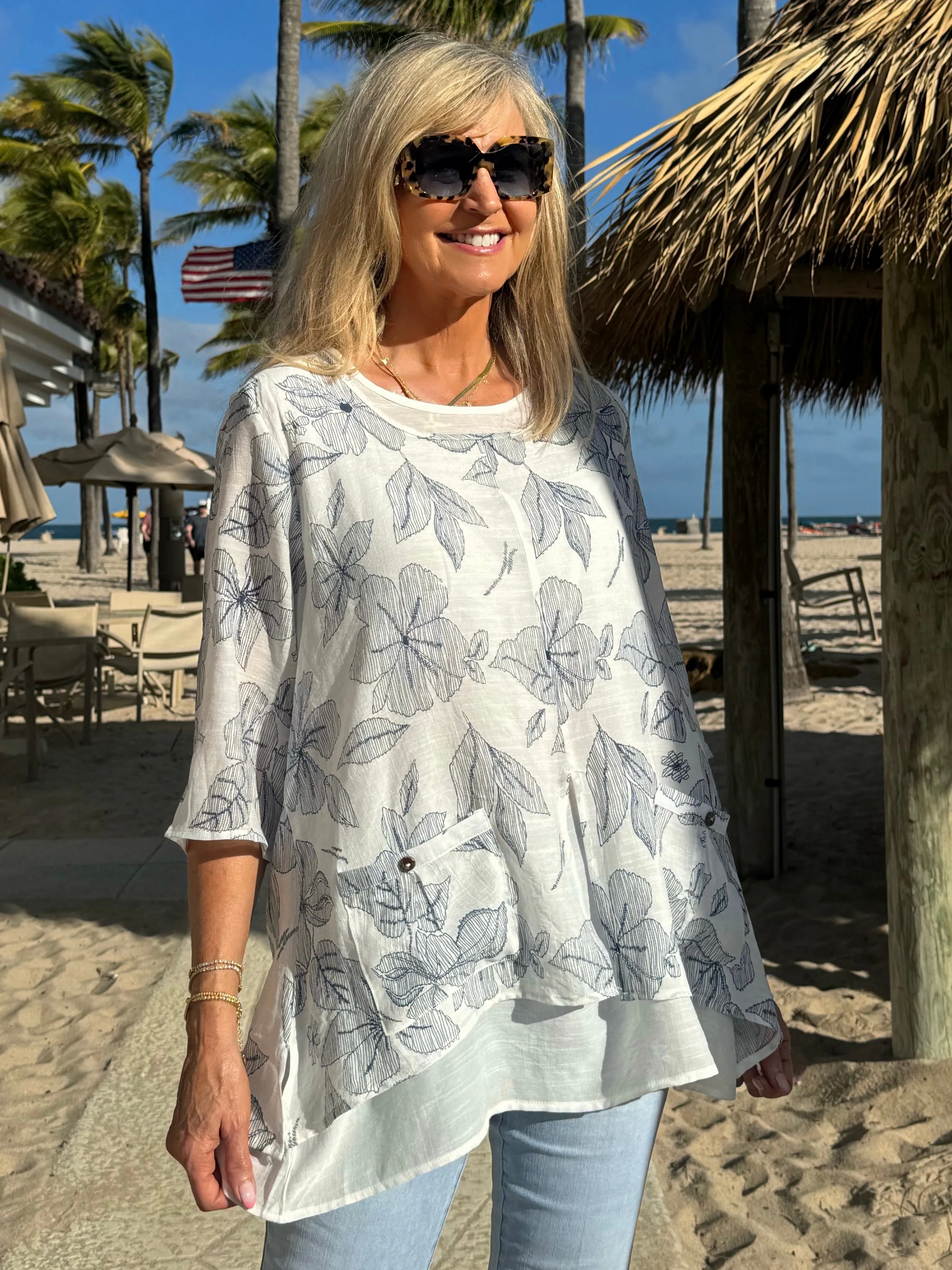 Lightweight Fooler Tunic Top | T756