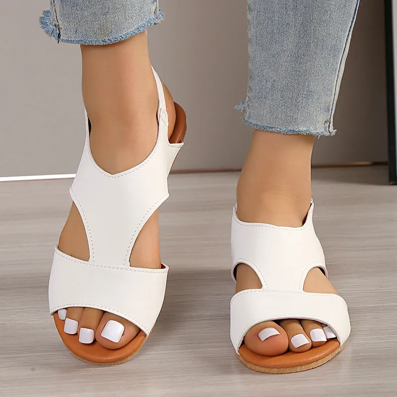 Lightweight Strap Flat Sandals