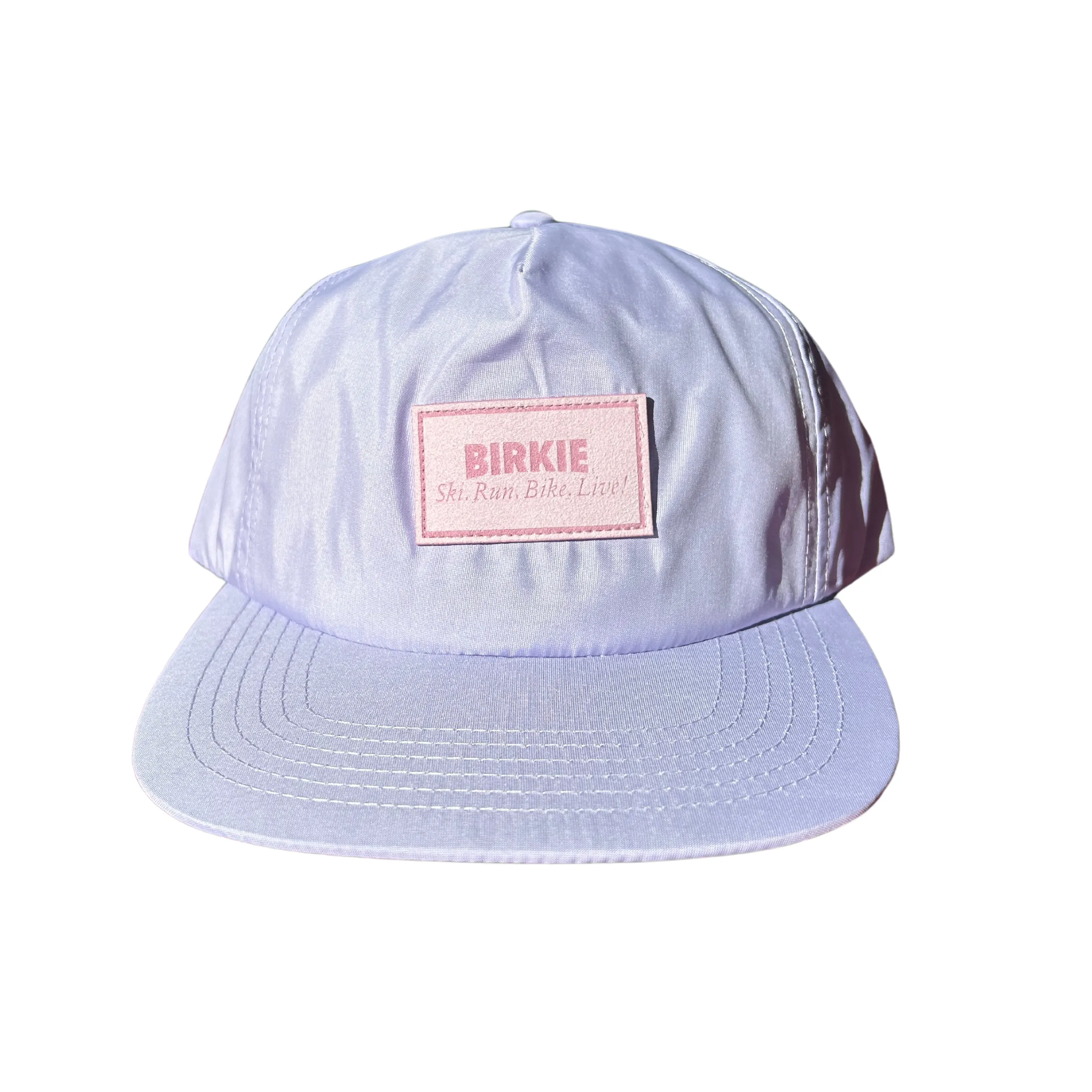 Lilac Flow Flat Brim