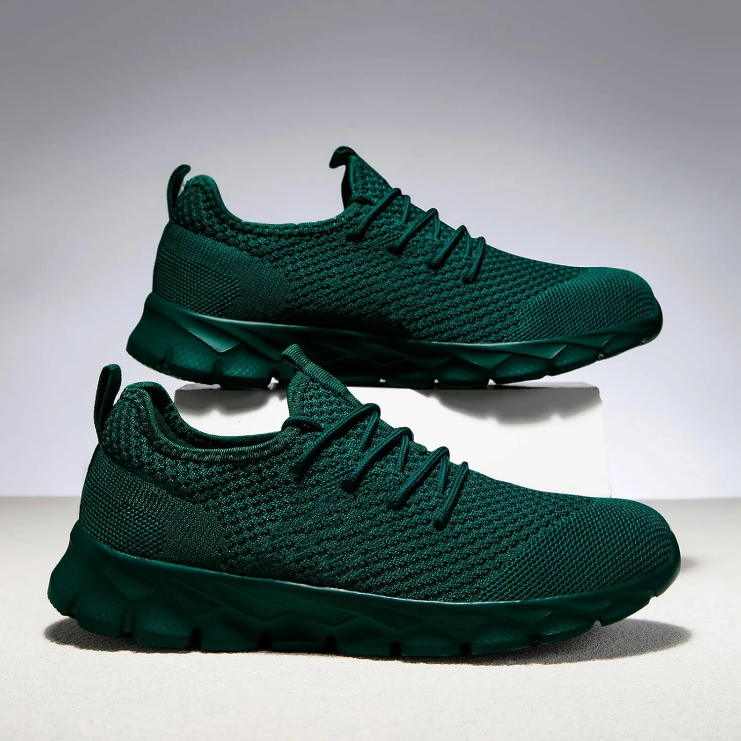 Linenghs Womens Tennis Shoes Running Sneakers Lightweight Breathable Gym Workout Fashion Sport Mesh Slip On Walking Shoes